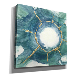 'Dharma Wheel I' by Chris Paschke, Giclee Canvas Wall Art