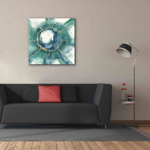 Image of 'Dharma Wheel II' by Chris Paschke, Giclee Canvas Wall Art,37 x 37