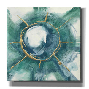 'Dharma Wheel II' by Chris Paschke, Giclee Canvas Wall Art