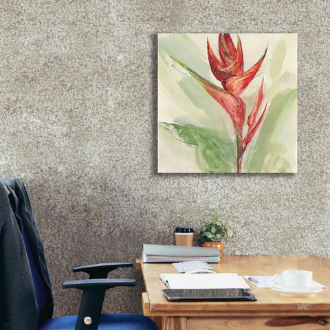 Image of 'Exotic Flower IV' by Chris Paschke, Giclee Canvas Wall Art,26 x 26