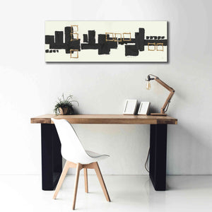 'Gilded Boxes II' by Chris Paschke, Giclee Canvas Wall Art,60 x 20