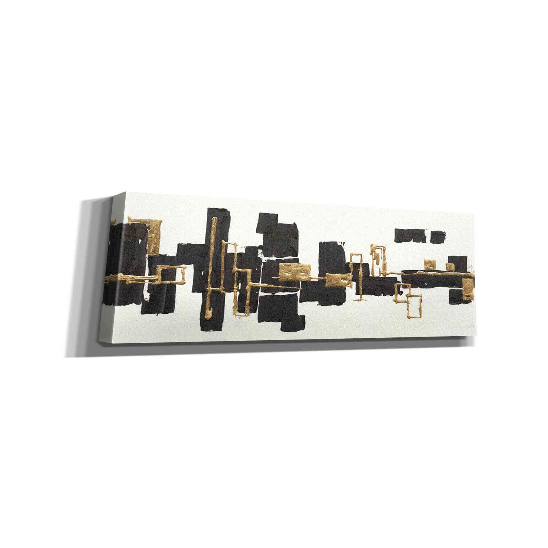 'Gilded Boxes III' by Chris Paschke, Giclee Canvas Wall Art