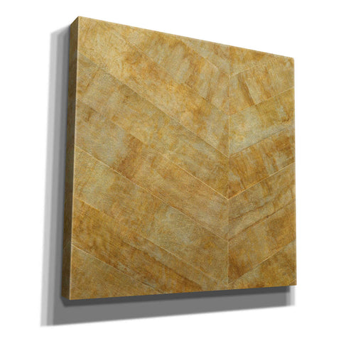 Image of 'Gilded Herringbone I' by Chris Paschke, Giclee Canvas Wall Art