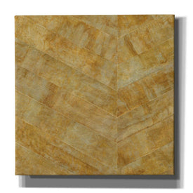 'Gilded Herringbone I' by Chris Paschke, Giclee Canvas Wall Art