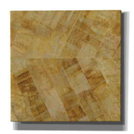 'Gilded Herringbone II' by Chris Paschke, Giclee Canvas Wall Art