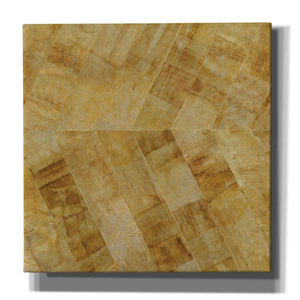 'Gilded Herringbone II' by Chris Paschke, Giclee Canvas Wall Art