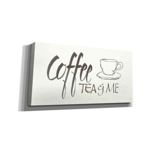 'Coffee Sayings II' by Chris Paschke, Giclee Canvas Wall Art