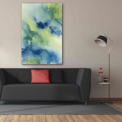 Image of 'Indigo Flow II' by Chris Paschke, Giclee Canvas Wall Art,40 x 60