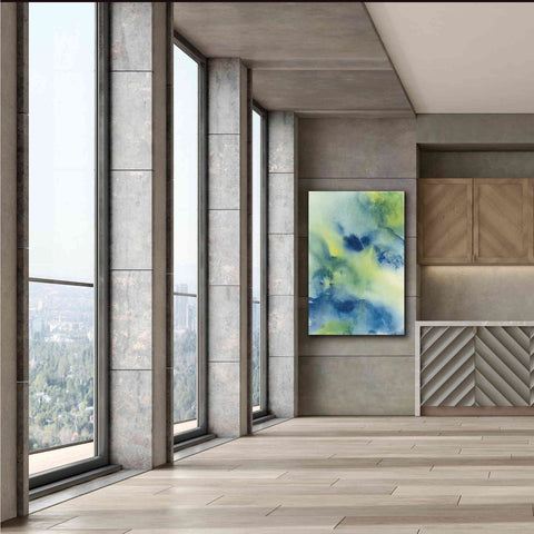 Image of 'Indigo Flow II' by Chris Paschke, Giclee Canvas Wall Art,40 x 60