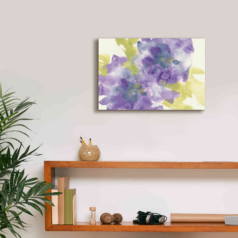 Image of 'VIolet And Gray I' by Chris Paschke, Giclee Canvas Wall Art,18 x 12