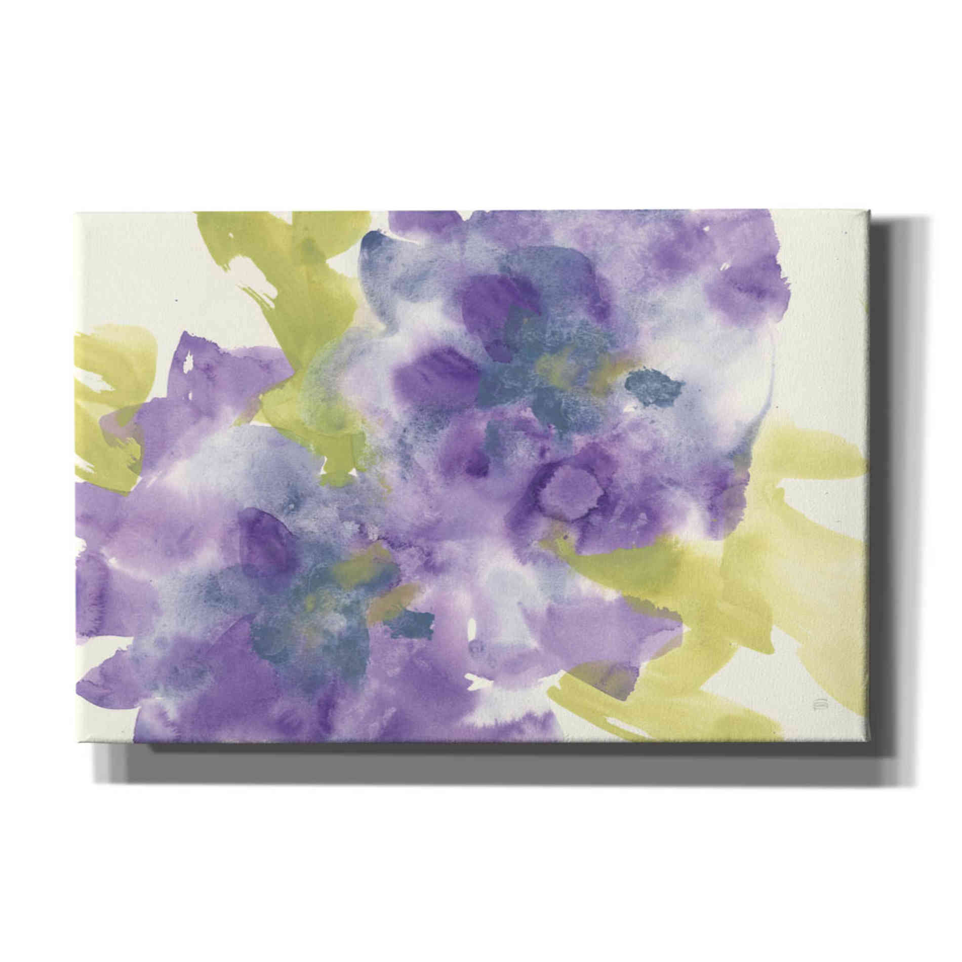 'VIolet And Gray I' by Chris Paschke, Giclee Canvas Wall Art