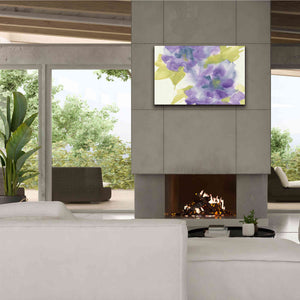 'VIolet And Gray II' by Chris Paschke, Giclee Canvas Wall Art,40 x 26