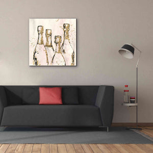 'Champagne Is Grand I' by Chris Paschke, Giclee Canvas Wall Art,37 x 37