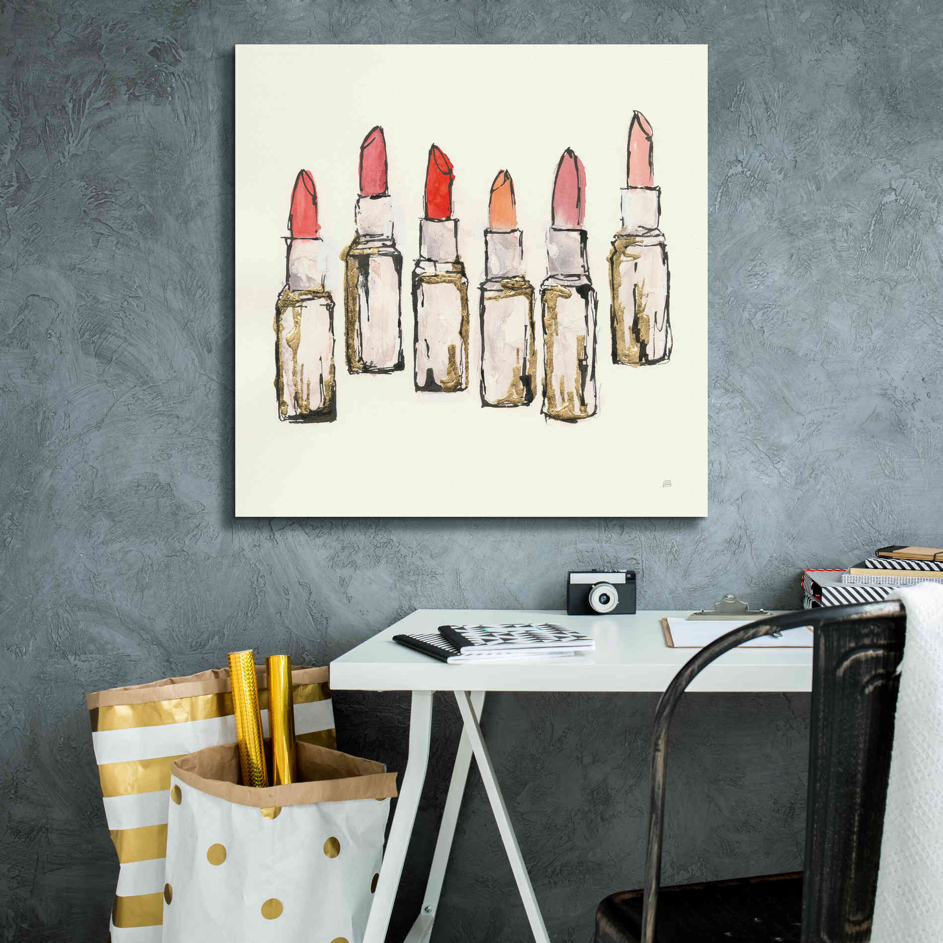 'Fashion First II' by Chris Paschke, Giclee Canvas Wall Art,26 x 26
