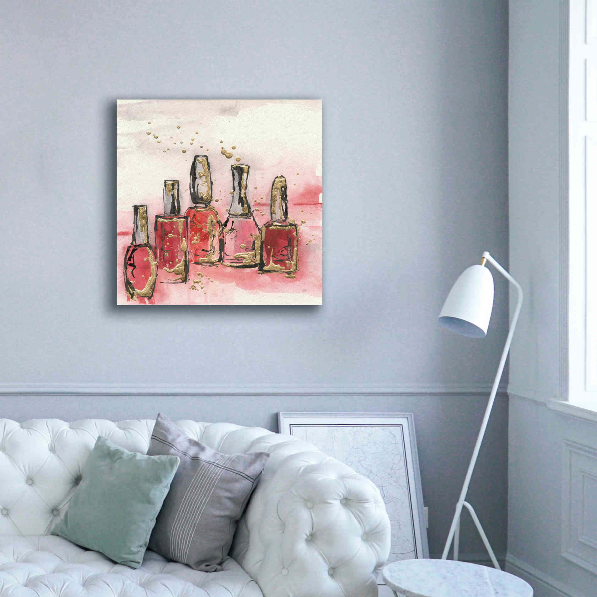 'Fashion First VI' by Chris Paschke, Giclee Canvas Wall Art,37 x 37