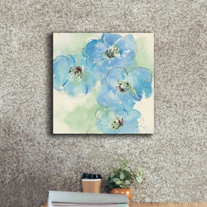 'Japanese Quince I' by Chris Paschke, Giclee Canvas Wall Art,18 x 18