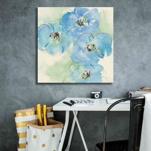 'Japanese Quince I' by Chris Paschke, Giclee Canvas Wall Art,26 x 26