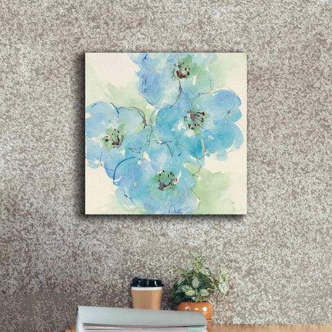 Image of 'Japanese Quince II' by Chris Paschke, Giclee Canvas Wall Art,18 x 18