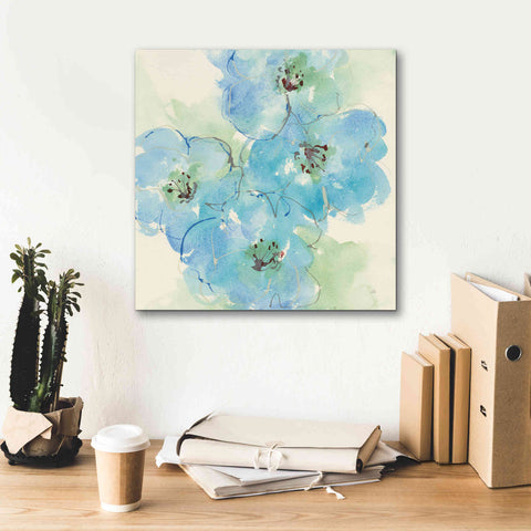 Image of 'Japanese Quince II' by Chris Paschke, Giclee Canvas Wall Art,18 x 18