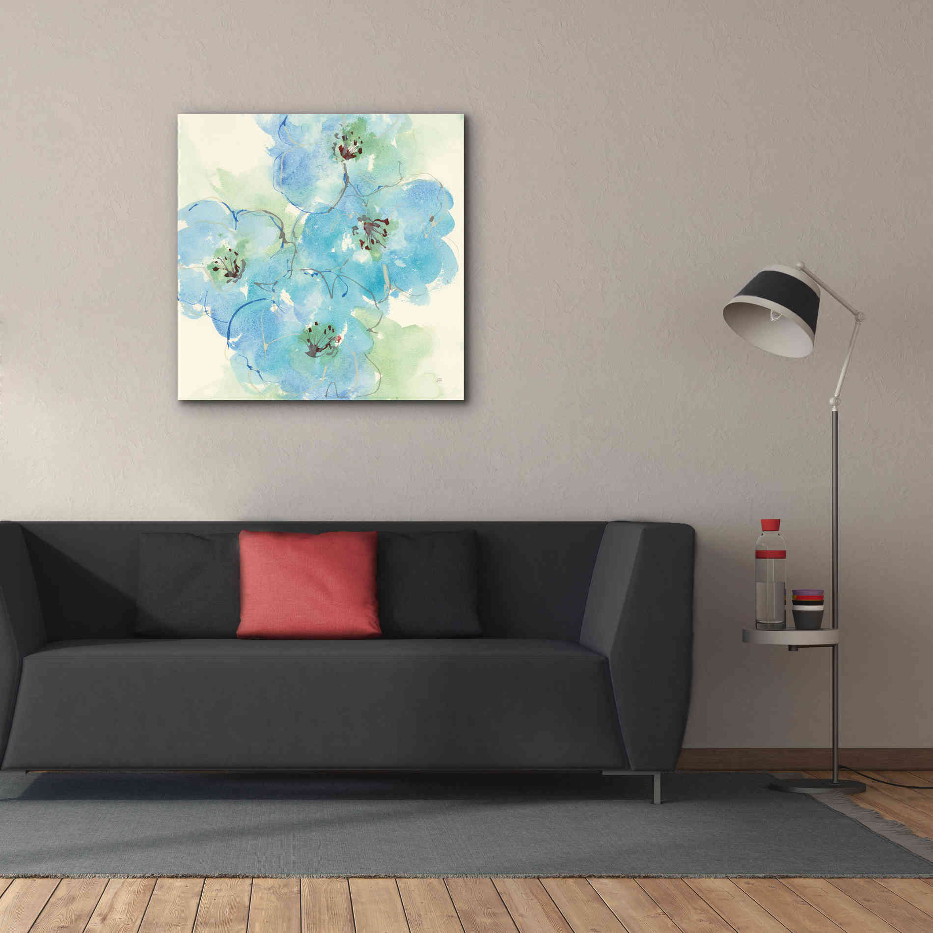 'Japanese Quince II' by Chris Paschke, Giclee Canvas Wall Art,37 x 37