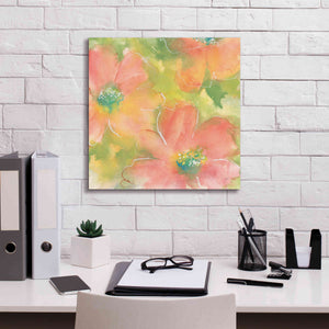 'Summer Cosmos I' by Chris Paschke, Giclee Canvas Wall Art,18 x 18
