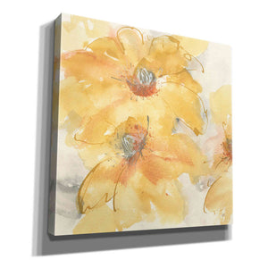 'Golden Clematis I' by Chris Paschke, Giclee Canvas Wall Art