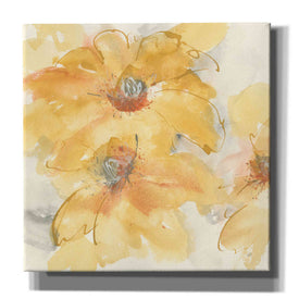 'Golden Clematis I' by Chris Paschke, Giclee Canvas Wall Art
