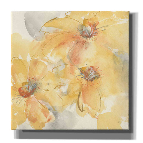 Image of 'Golden Clematis II' by Chris Paschke, Giclee Canvas Wall Art