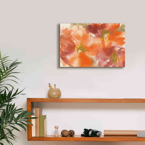 Image of 'Tribal Lilies I' by Chris Paschke, Giclee Canvas Wall Art,18 x 12