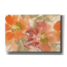 'Tribal Lilies II' by Chris Paschke, Giclee Canvas Wall Art