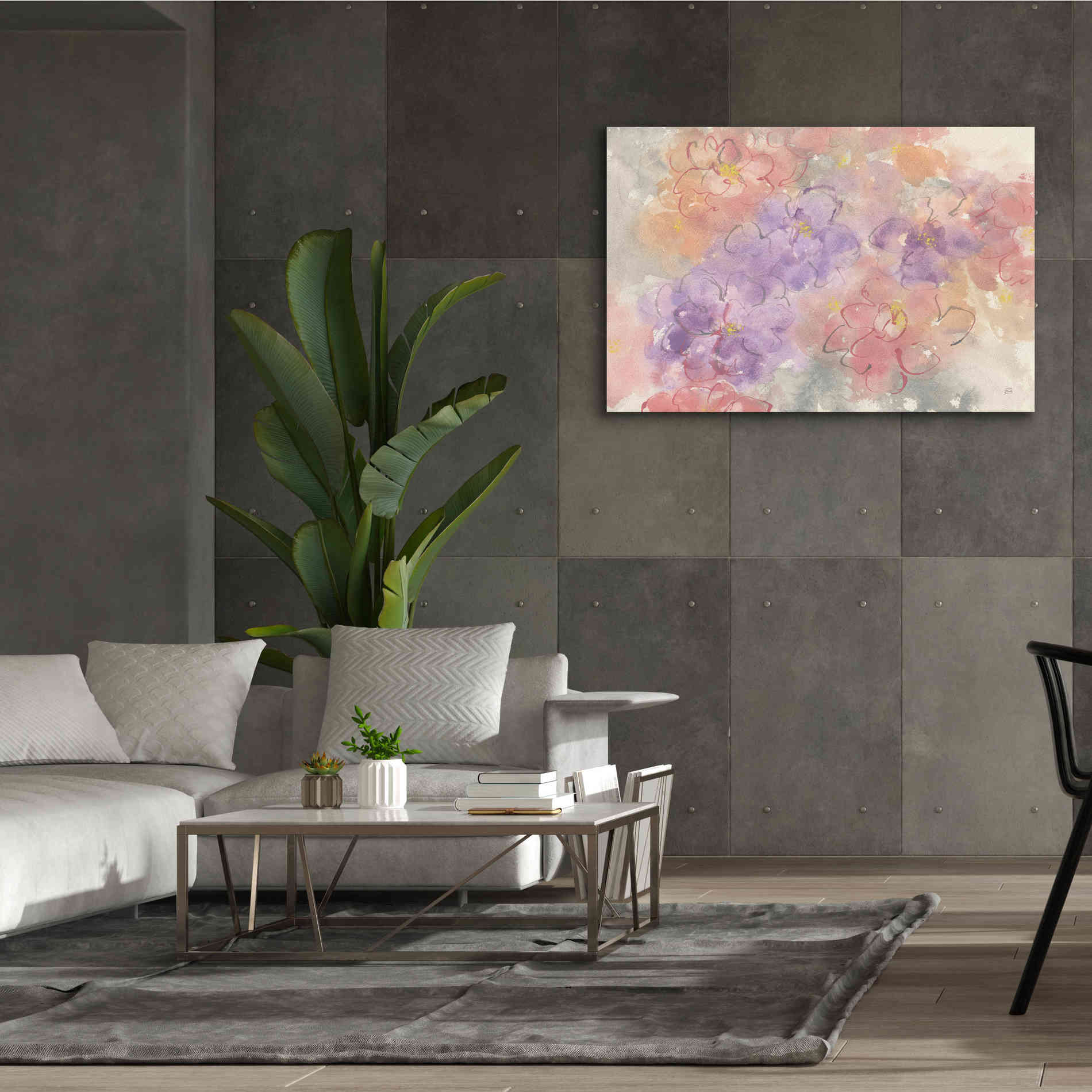 'Intimate Freesia' by Chris Paschke, Giclee Canvas Wall Art,60 x 40