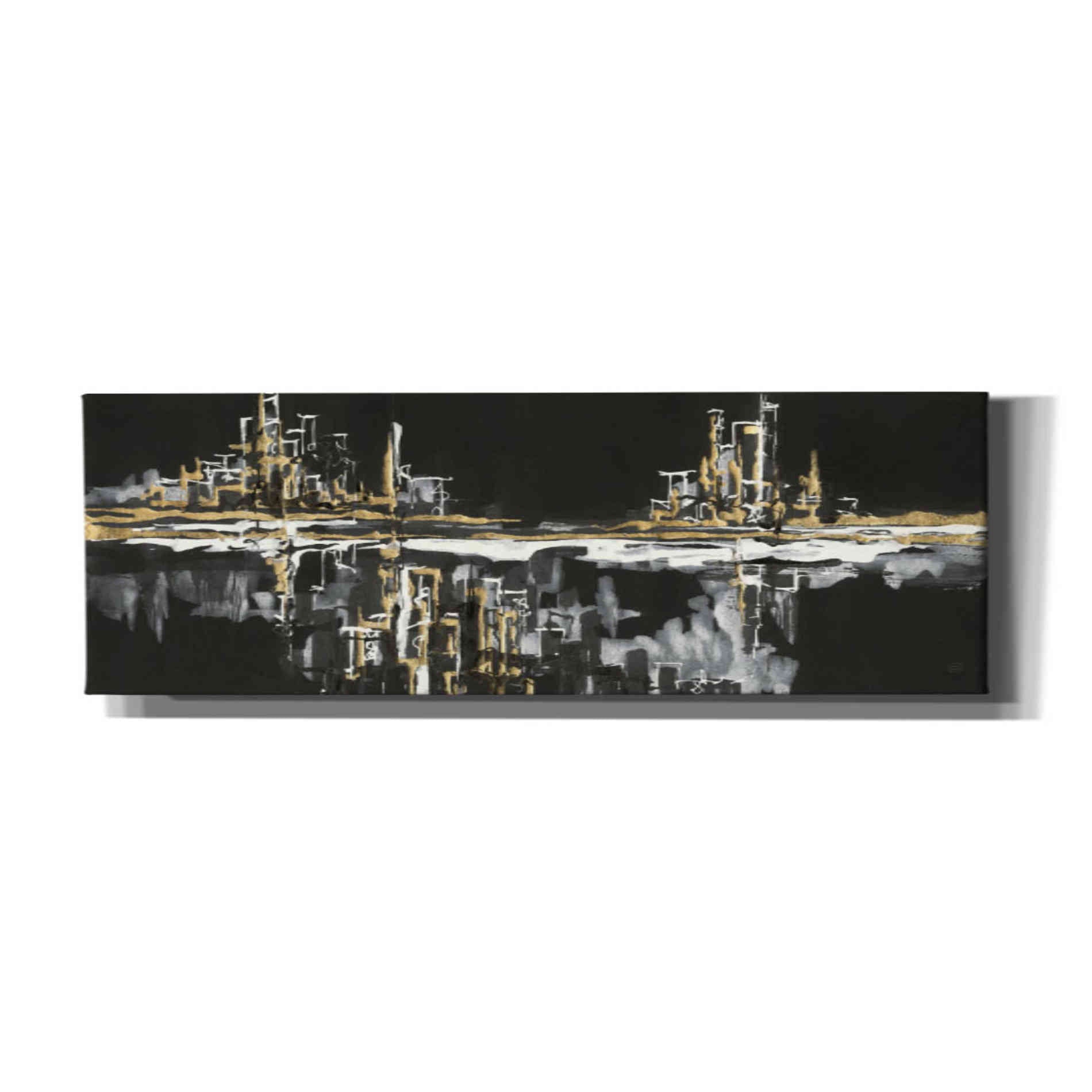 'Urban Gold I' by Chris Paschke, Giclee Canvas Wall Art