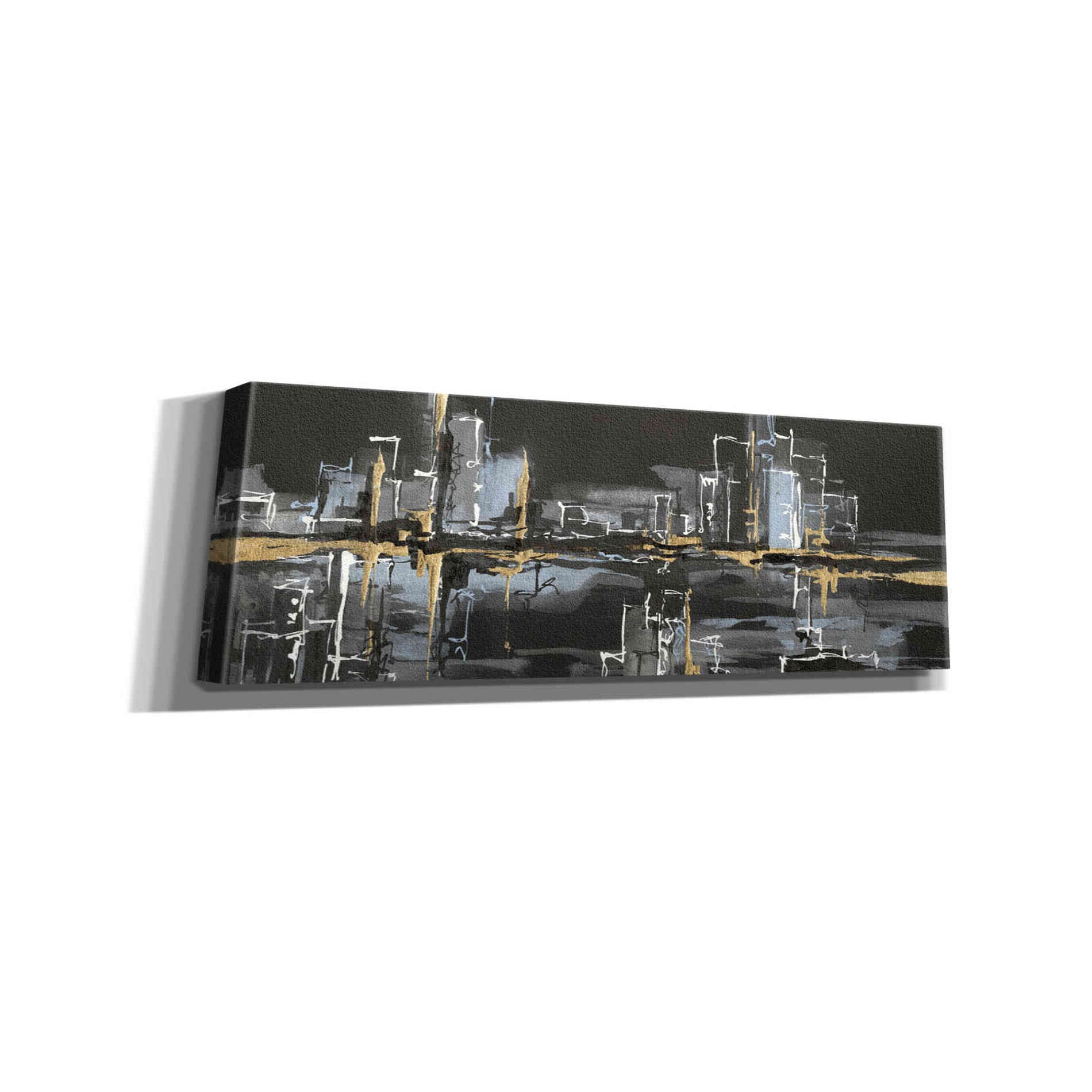 'Urban Gold II' by Chris Paschke, Giclee Canvas Wall Art
