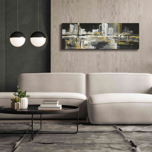 'Urban Gold III' by Chris Paschke, Giclee Canvas Wall Art,60 x 20