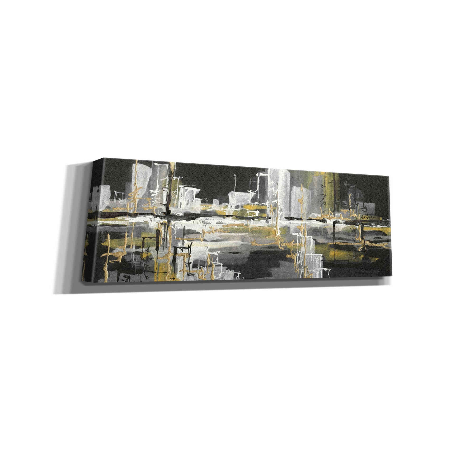 'Urban Gold III' by Chris Paschke, Giclee Canvas Wall Art