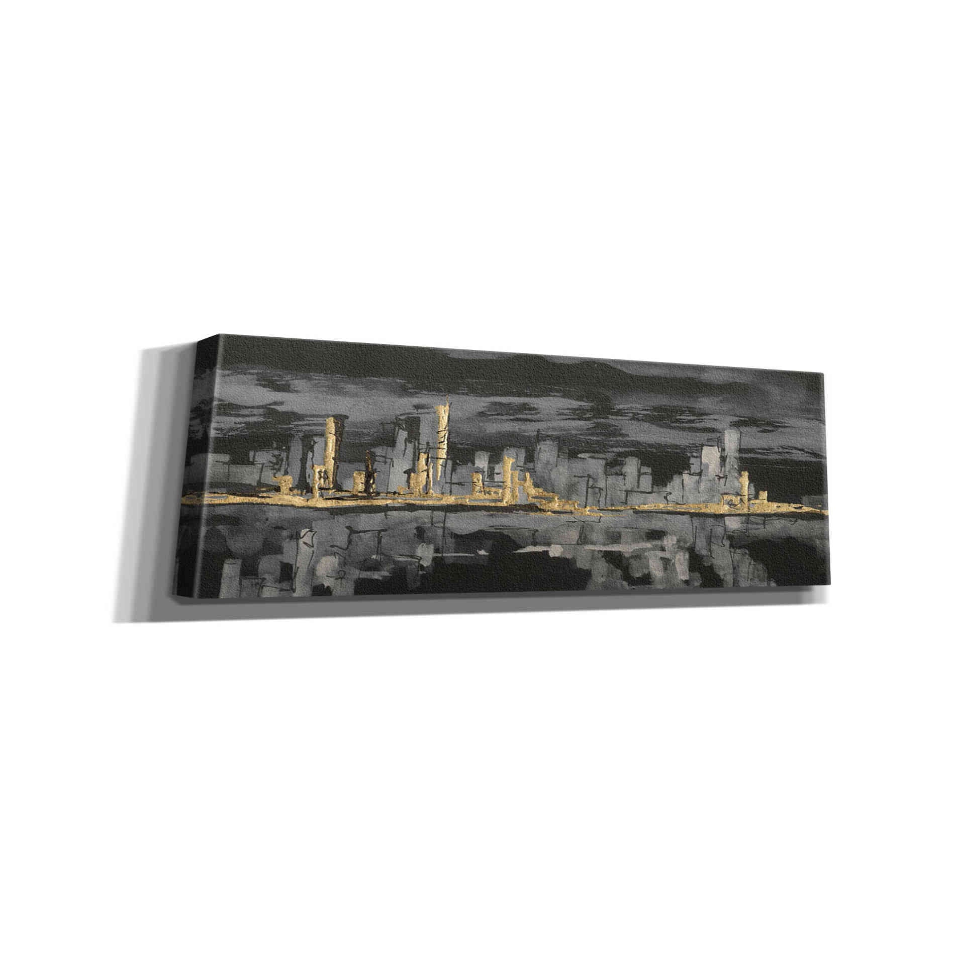 'Urban Gold IV' by Chris Paschke, Giclee Canvas Wall Art