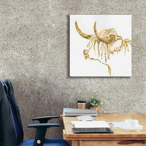 Image of 'Gilded Highlander III' by Chris Paschke, Giclee Canvas Wall Art,26 x 26
