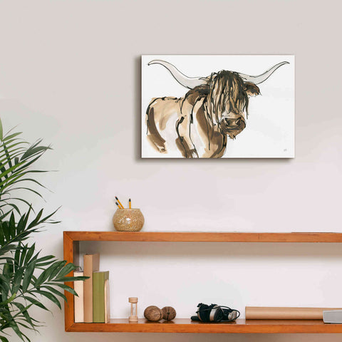 Image of 'Highlander I' by Chris Paschke, Giclee Canvas Wall Art,18 x 12