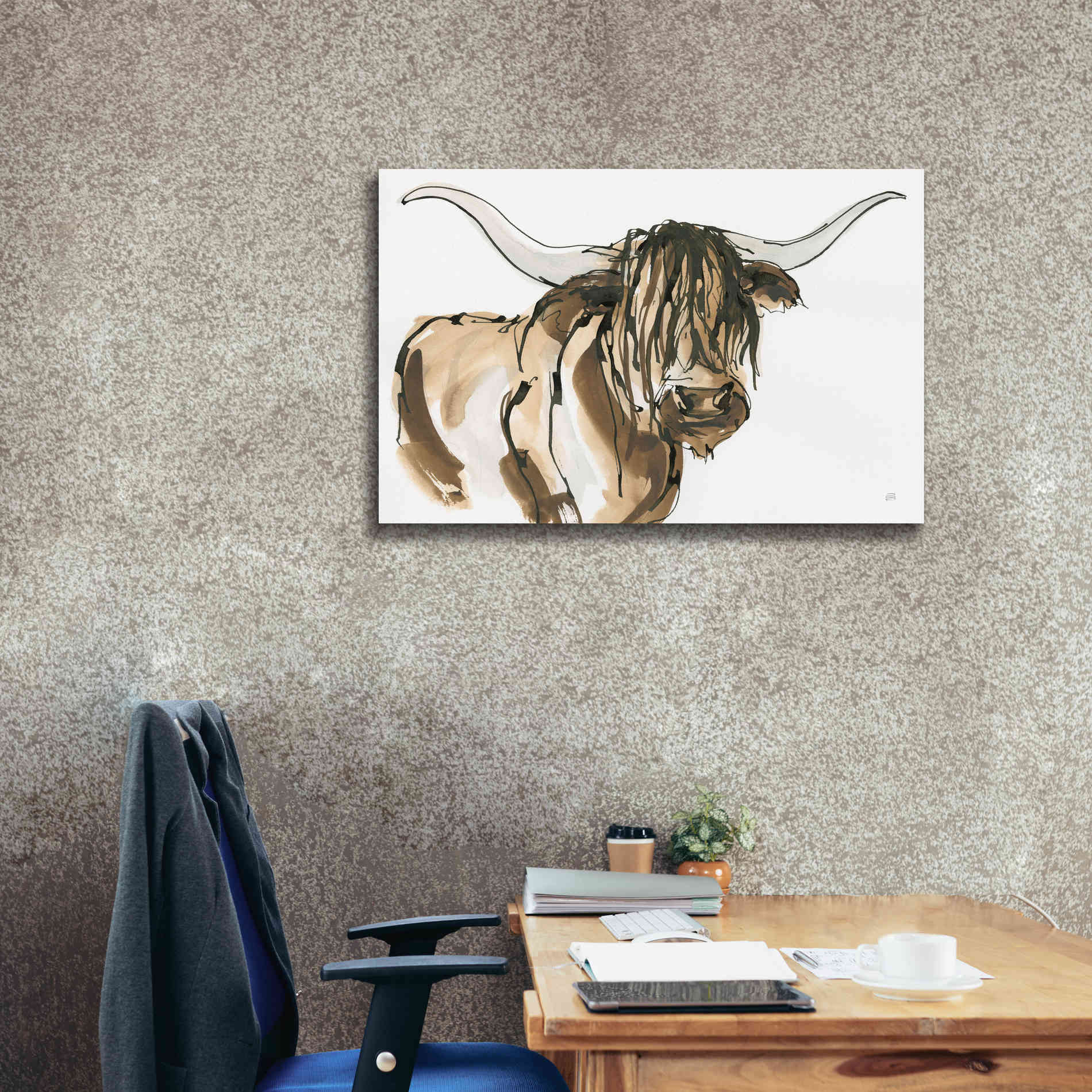 'Highlander I' by Chris Paschke, Giclee Canvas Wall Art,40 x 26