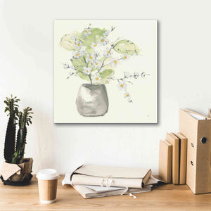 'Plant Blossom I' by Chris Paschke, Giclee Canvas Wall Art,18 x 18