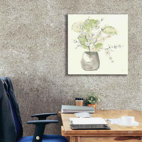 Image of 'Plant Blossom I' by Chris Paschke, Giclee Canvas Wall Art,26 x 26