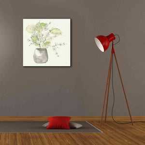 'Plant Blossom I' by Chris Paschke, Giclee Canvas Wall Art,26 x 26