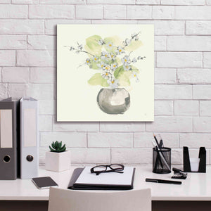 'Plant Blossom II' by Chris Paschke, Giclee Canvas Wall Art,18 x 18