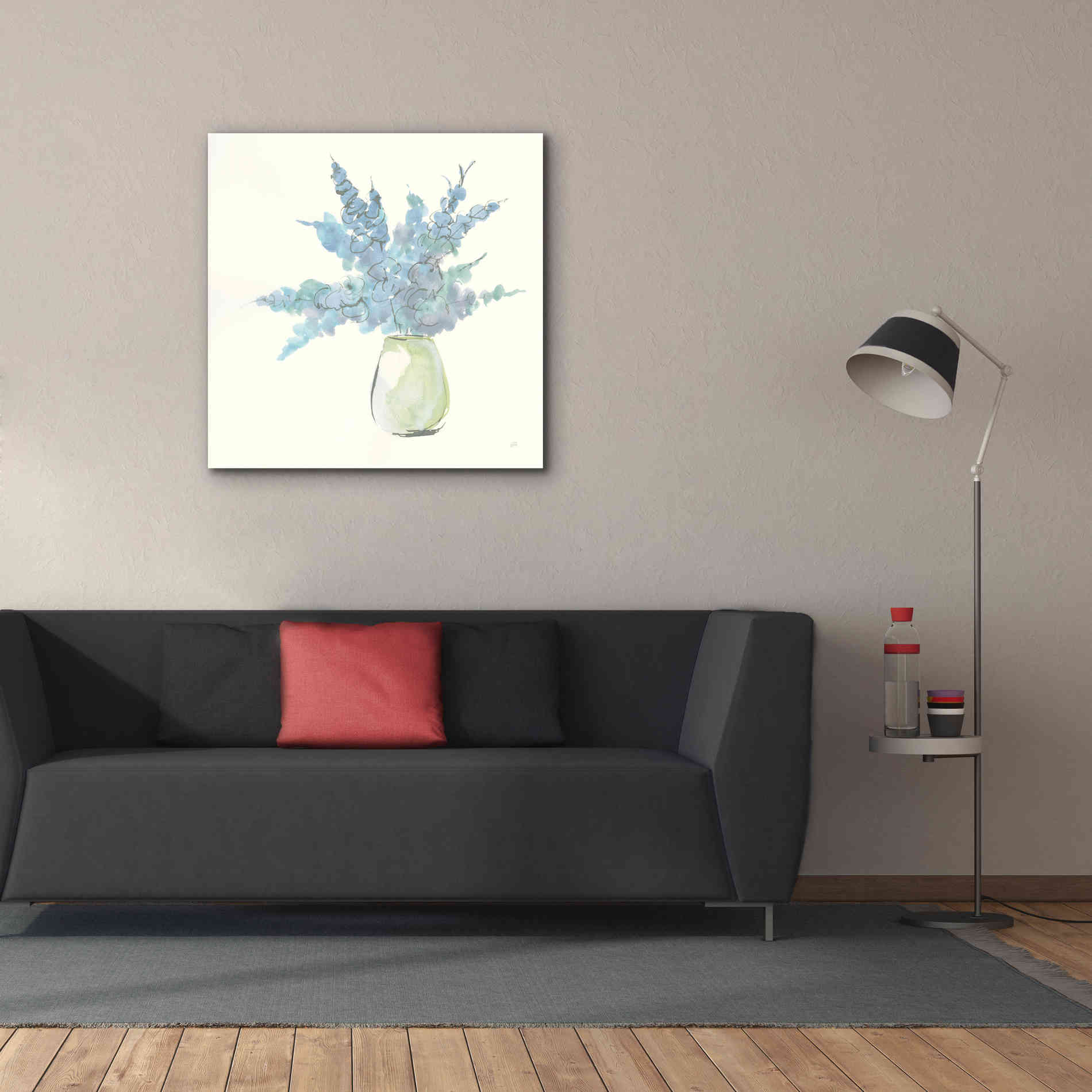'Plant Eucalyptus III' by Chris Paschke, Giclee Canvas Wall Art,37 x 37