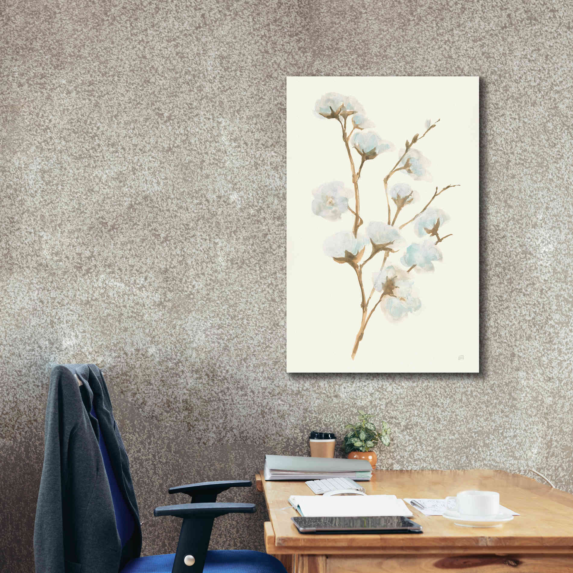 'Summer Cotton I' by Chris Paschke, Giclee Canvas Wall Art,26 x 40