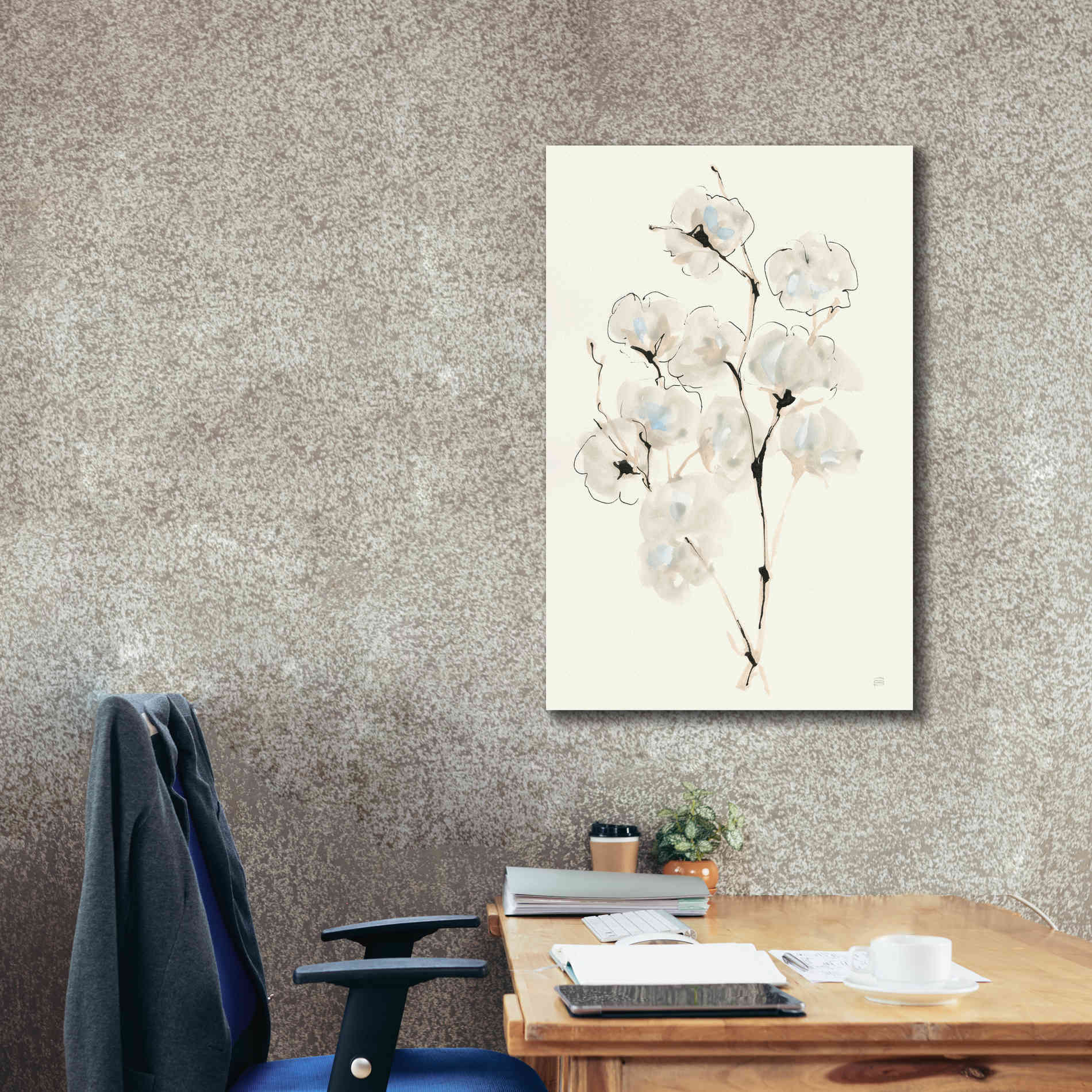 'Summer Cotton IV' by Chris Paschke, Giclee Canvas Wall Art,26 x 40