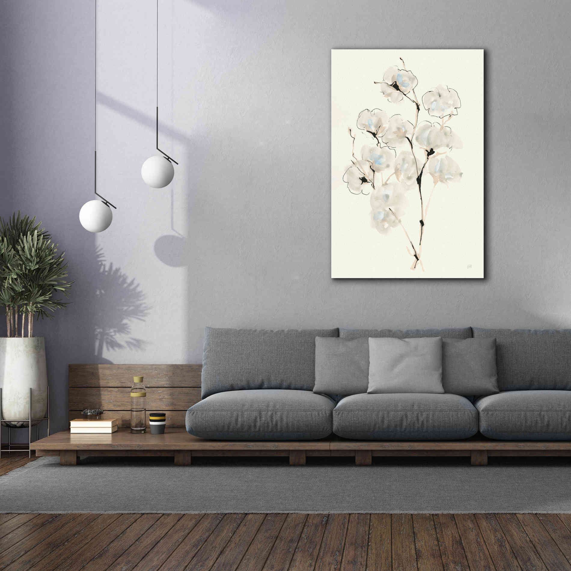 'Summer Cotton IV' by Chris Paschke, Giclee Canvas Wall Art,40 x 60