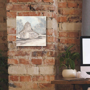 'Barn VI' by Chris Paschke, Giclee Canvas Wall Art,12 x 12
