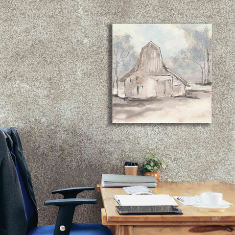 Image of 'Barn VI' by Chris Paschke, Giclee Canvas Wall Art,26 x 26