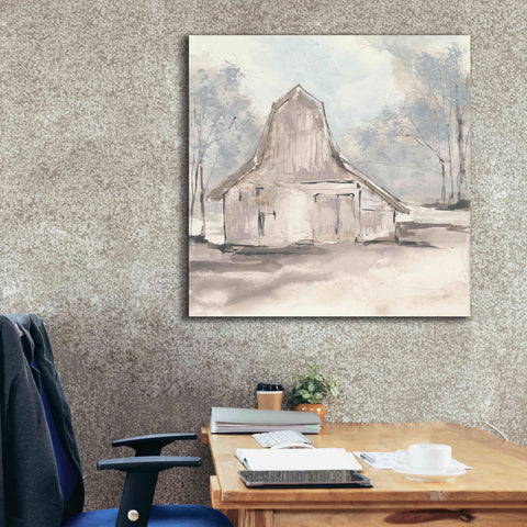 Image of 'Barn VI' by Chris Paschke, Giclee Canvas Wall Art,37 x 37